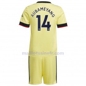Maillot de Foot Arsenal Pierre-Emerick Aubameyang 14 Extérieur 2021-22 - Enfant